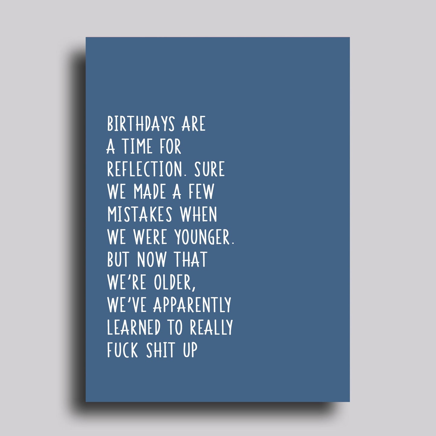 Time For Reflection Greeting Card Birthday