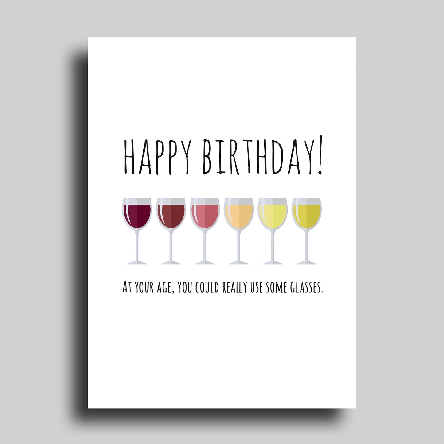 Use Some Glasses Greeting Card Birthday