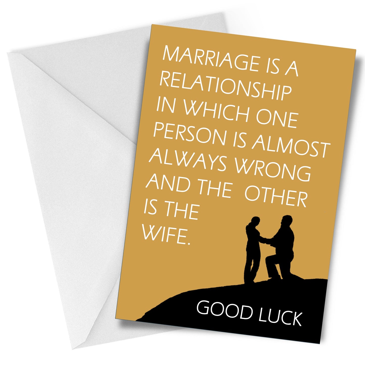 Wife is Right Greeting Card CLEARANCE
