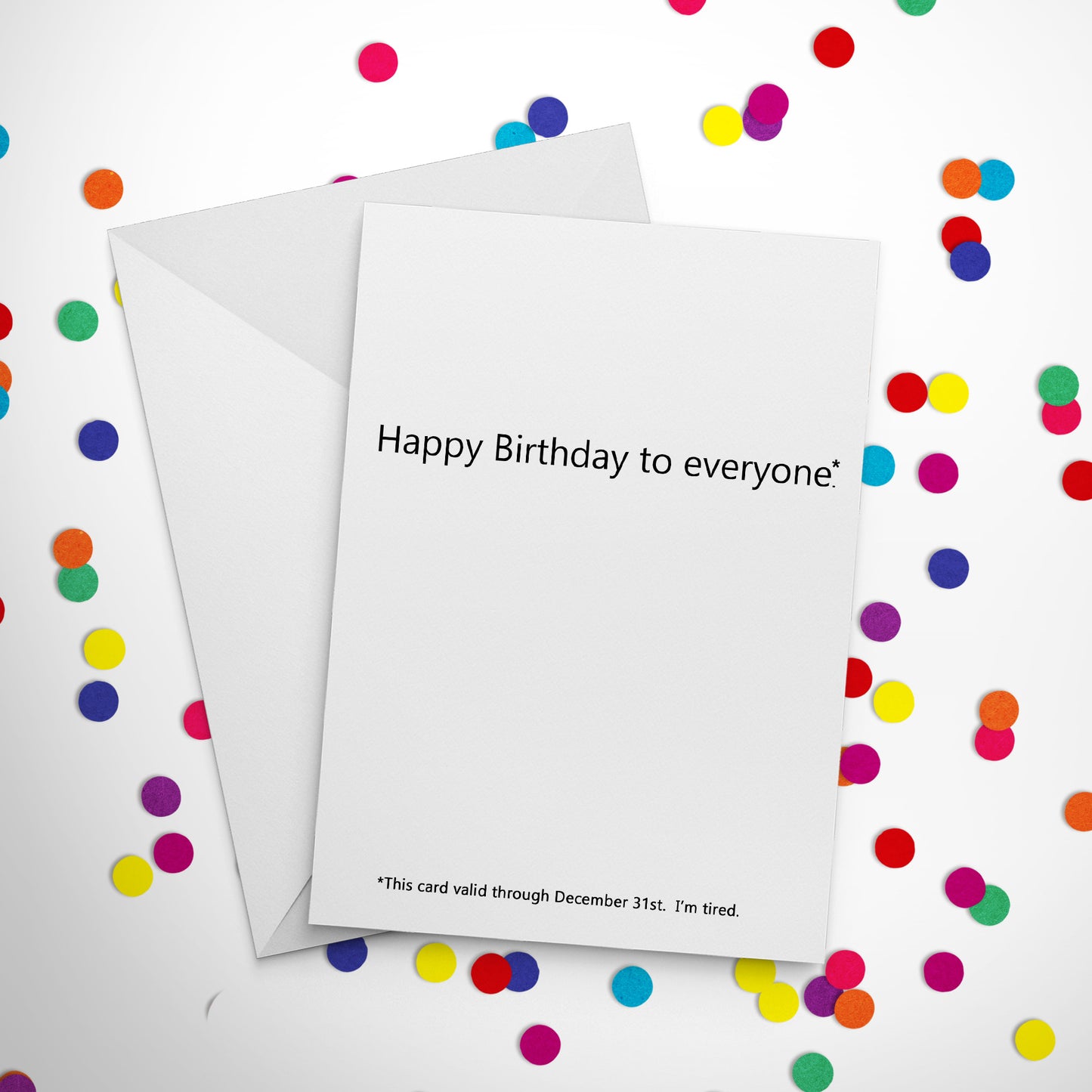 Birthday Card: Happy Birthday to Everyone