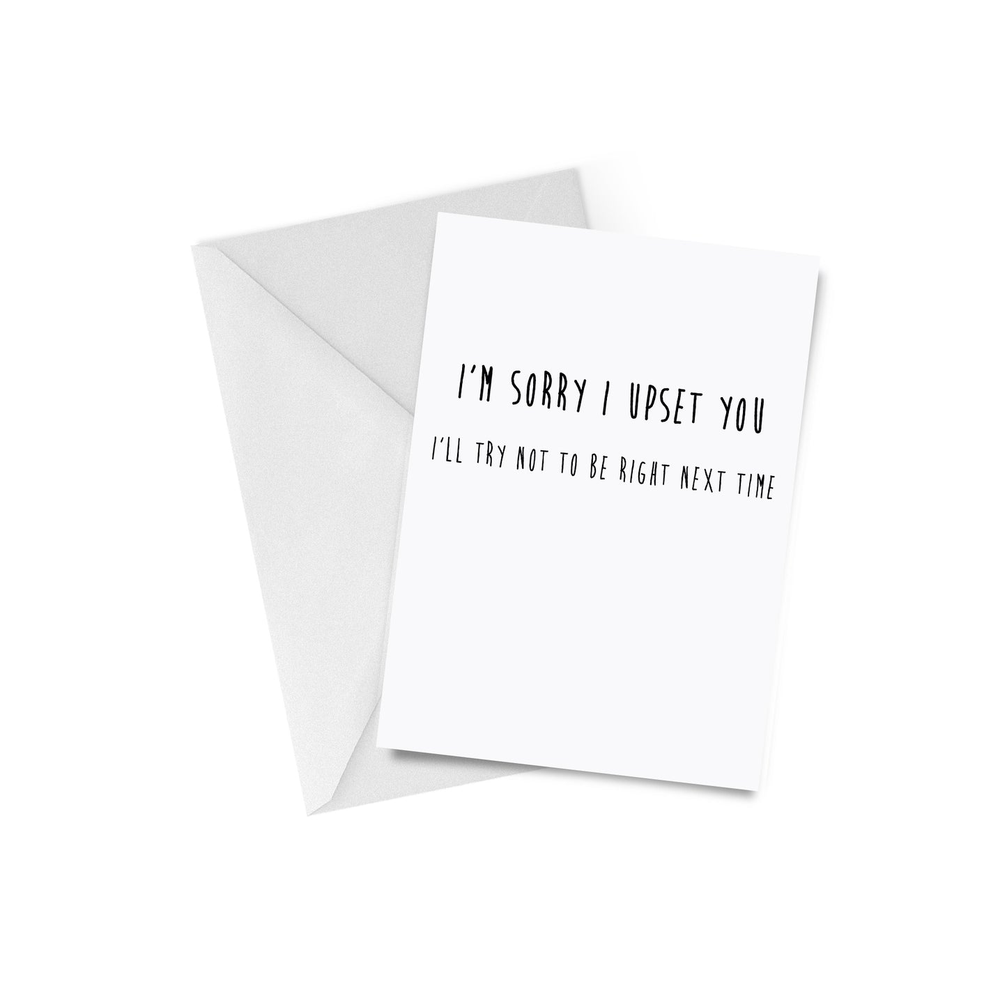 Apology Card: Try Not to Be Right